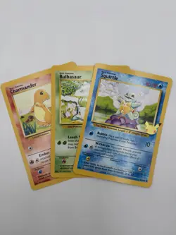 2021 Pokemon TCG 25th Anniversary Celebrations Kanto First Partner Jumbo Cards - Image 1