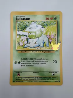 2021 Pokemon TCG 25th Anniversary Celebrations Kanto First Partner Jumbo Cards - Image 3