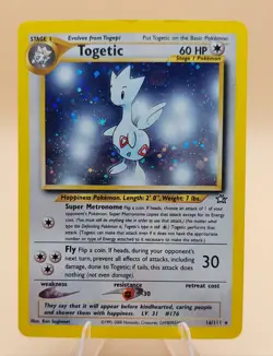 Togetic Neo Genesis Holo Rare No. 176 Pokemon Card - Image 1