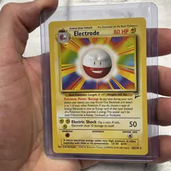 Pokemon TCG Electrode 25/130 Non-Holo Rare Base Set 2 NM/MT Pokemon Card WOTC - Image 2