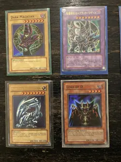 Yu-Gi-Oh! 8 Card Lot Dark Magician 1st Edition Blue-Eyes & Time Wizard Holo - Image 2