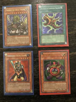 Yu-Gi-Oh! 8 Card Lot Dark Magician 1st Edition Blue-Eyes & Time Wizard Holo - Image 3