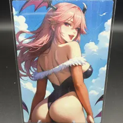Yae Miko Anime Waifu Card Doujin ACG Goddess Holo - Image 2