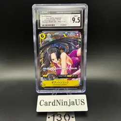 CGC MINT+ 9.5 Boa Hancock P-115 Promo Card V JUMP Limited One Piece Card game - Image 1