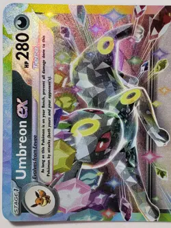 EX HOLO Umbreon 060/131 NM / M - Prismatic Evolutions Pokemon Card - Image 2