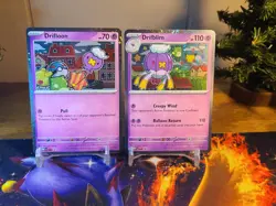 Drifloon 005 and Drifblim 006 -2 Card Set - Mega Evolution Promo Holo MEP - Image 1