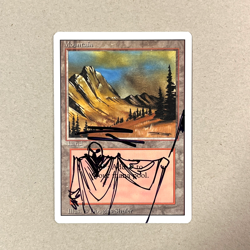 Vintage MTG Revised * Lot of 6 Cards * Signed & Altered by Artist Douglas Shuler - Image 3