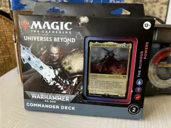MTG: Warhammer 40k - The Ruinous Powers Commander Deck - New in Box Sealed - Image 1