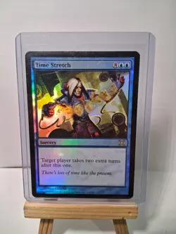 Time Stretch Foil 118/385 Mythic Rare Magic The Gathering X MINT NEW TCG 10Th E - Image 1
