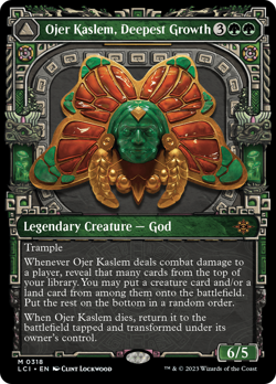 Ojer Kaslem, Deepest Growth // Temple of Cultivation (REGULAR) x1 - MTG LCI #318 - Image 1