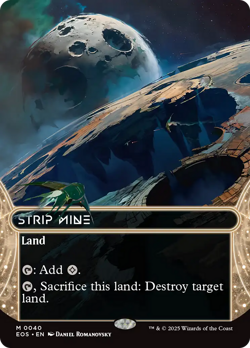 Strip Mine (REGULAR) x1 - MTG Edge of Eternities: Stellar Sights EOS #40 - Image 1