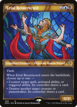 Ertai Resurrected (FOIL) x1 - MTG Dominaria United DMU #298 - Image 1