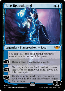 Jace Reawakened (REGULAR) x1 - MTG Outlaws of Thunder Junction OTJ #271 - Image 1