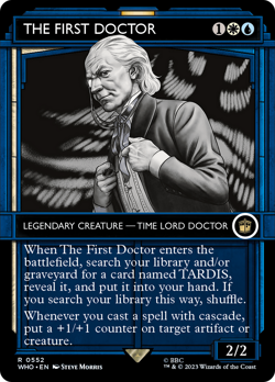 The First Doctor (FOIL) x1 - MTG Doctor Who WHO #552 - Image 1