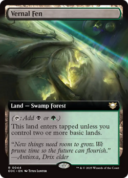 Vernal Fen (REGULAR) x1 - MTG Edge of Eternities Commander EOC #44 - Image 1