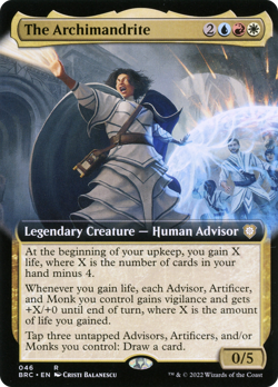 The Archimandrite (FOIL) x1 - MTG The Brothers' War Commander BRC #46 - Image 1