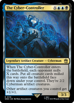 The Cyber-Controller (FOIL) x1 - MTG Doctor Who WHO #119 - Image 1