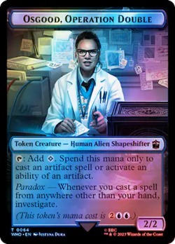 Osgood, Operation Double (FOIL) x1 - MTG Doctor Who Tokens TWHO #64 - Image 1