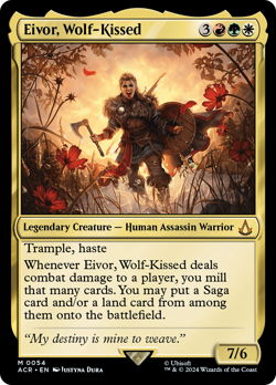 Eivor, Wolf-Kissed (FOIL) x1 - MTG Assassin's Creed ACR #54 - Image 1