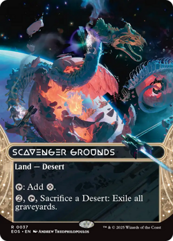 Scavenger Grounds (REGULAR) x1 - MTG Edge of Eternities: Stellar Sights EOS #37 - Image 1