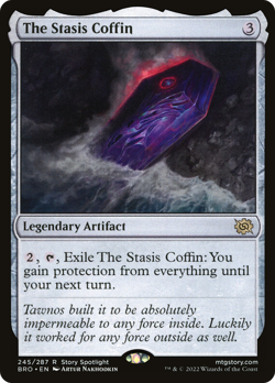 The Stasis Coffin (FOIL) x1 - MTG The Brothers' War BRO #245 - Image 1