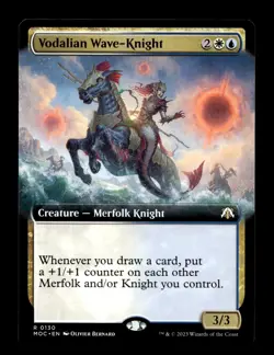 Vodalian Wave-Knight (Extended Art) 130 R Commander: March of the Machine - Image 1