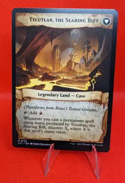 MTG Brass's Tunnel-Grinder // Tecutlan, The Searing Rift 135 Lost Caverns Magic - Image 2