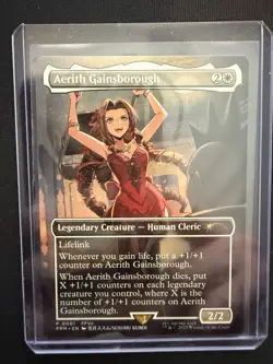 Aerith Gainsborough MTG - Final Fantasy Regional Championship Promo - Image 1