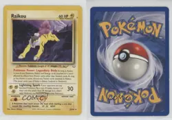 Raikou Pokemon Neo Revelation #22 2001 - Image 3