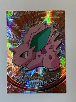 2000 Topps Chrome Pokemon Series 1 #32 Nidoran SPECTRA FREE COMBINED SHIPPING - Image 1