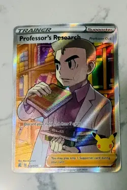 Professor's Research 024/025 M PF Pokemon Celebrations 25th Anniversary Series - Image 1