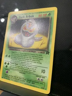 Dark Arbok Team Rocket 19/82 Pokemon TCG Vintage Mitsuhiro Arita LP - Image 2