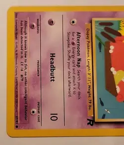 Pokemon TCG Slowpoke 67/82 Team Rocket Regular - Image 4
