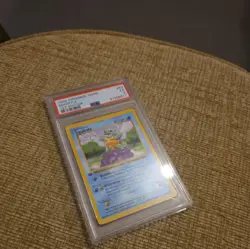 1999 Pokemon TCG Base Set FIRST EDITION Squirtle 63/102 Vintage PSA 5 - Image 2