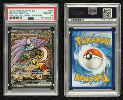 Raging Bolt ex Special Illustration Rare Pokemon Prismatic Evolutions PRE PSA 10 - Image 3