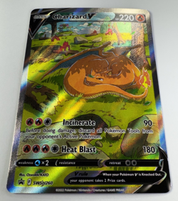 Pokemon: Charizard V Sword & Shield Black Star Promo SWSH260 - Image 2