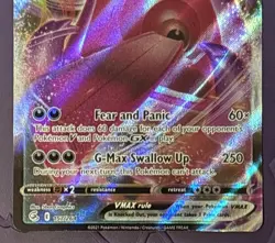 Pokemon Gengar VMAX Fusion Strike Ultra Rare Holo 157/264 320HP Single Strike - Image 4