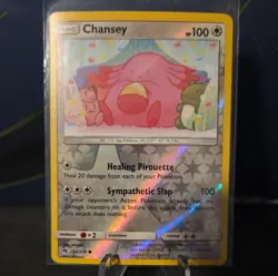 POKEMON TCG CHANSEY 152/214 COMMON REVERSE HOLOFOIL LOST THUNDER - NM/VLP! - Image 1
