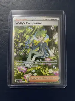 Wally's Compassion 186/132 SIR Pokemon Mega Evolution - Image 1