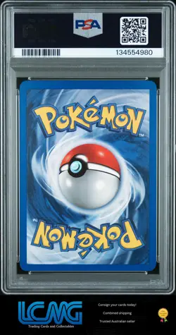 2000 Pokemon Gym Heroes #19 The Rocket's Trap Holo 1st Edition PSA 8 - Image 2