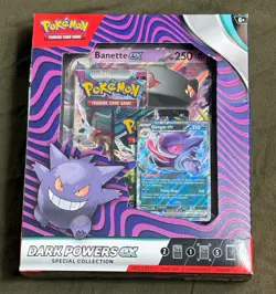 Pokemon TCG Dark Powers EX Special Collection Gengar/Absol Sealed Combo Box - Image 1