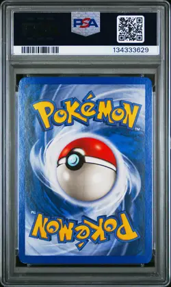 2003 Pokemon Aquapolis #117 Wooper Reverse Foil PSA 8 - Image 2
