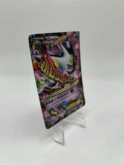Pokemon TCG Mega M Gengar EX XY166 Black Star Promo Ultra Rare - MP - Image 3