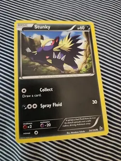 Stunky 54/106 Common XY: Flashfire Pokemon TCG Regular - Image 1