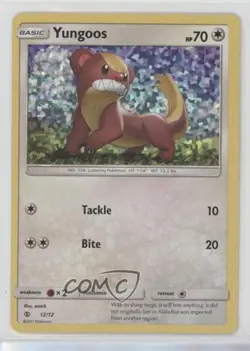 Yungoos Pokemon McDonald's Collection 6 Happy Meal Promo #12 - Image 1