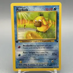 Psyduck 53/62 - Fossil - 1st Edition - Pokemon TCG - Image 2