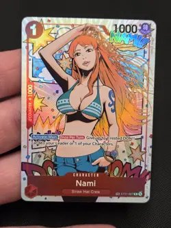Nami ST01-007 Treasure Rare - One Piece Card Game: OP06 - Wings Of The Captain B - Image 1