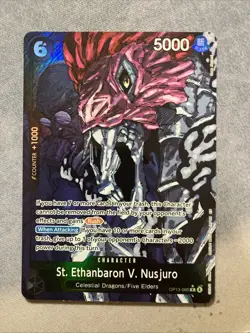 St. Ethanbaron V. Nusjuro OP13-080 (Alternate Art) One Piece Carrying On His Wil - Image 1