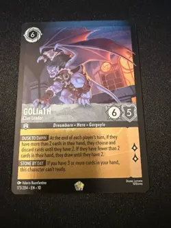 Disney Lorcana - Goliath - Clan Leader - Whispers In The Well 173/204 FOIL - Image 1