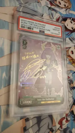 2024 WEISS SCHWARZ FRIEREN: BEYOND JOURNEY'S END AURA THE GUILLOTINE PSA 10 - Image 2
